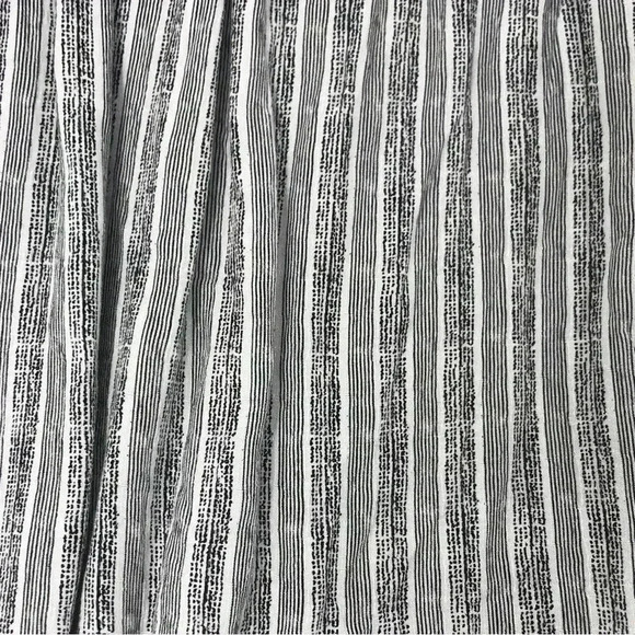 BLUE RAIN SKIRT WOMENS MEDIUM BEACH WEAR STRIPED COASTAL COTTAGE WRAP COMFORT - Picture 2 of 10